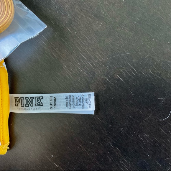 PINK strapless bikini top (brand new) - Picture 4 of 5